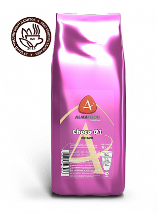 Горячий шоколад Almafood "Choco 01 Rich Dark", 1 кг.