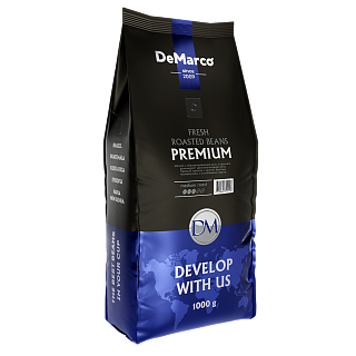 Кофе в зернах DeMarco Fresh Roast "Premium"  1000 г