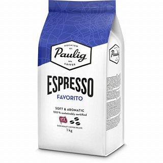 Кофе в зернах Paulig "Espresso Favorito" 1000 г.